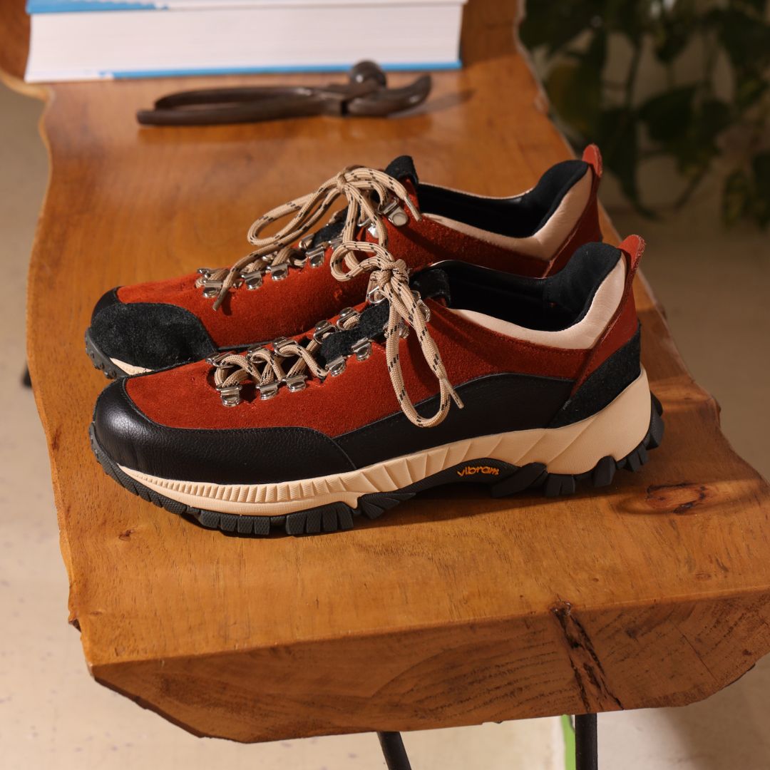 Burnt Orange Leather Day Hiker