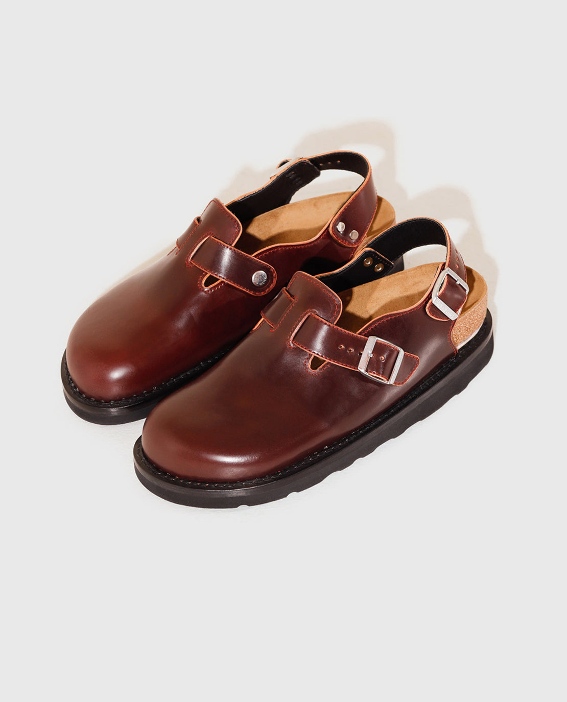 Handmade Hand Welted Shell Cordovan Mule