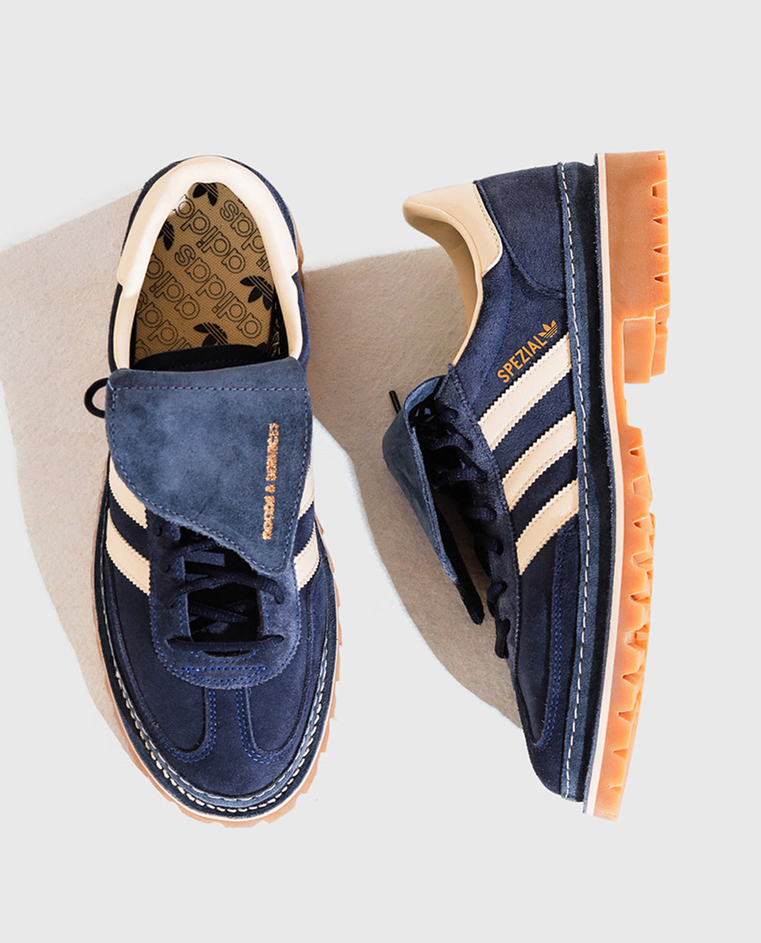COMMISSIONS NOW OPEN: Custom Re-design: Adidas Spezial: Blue