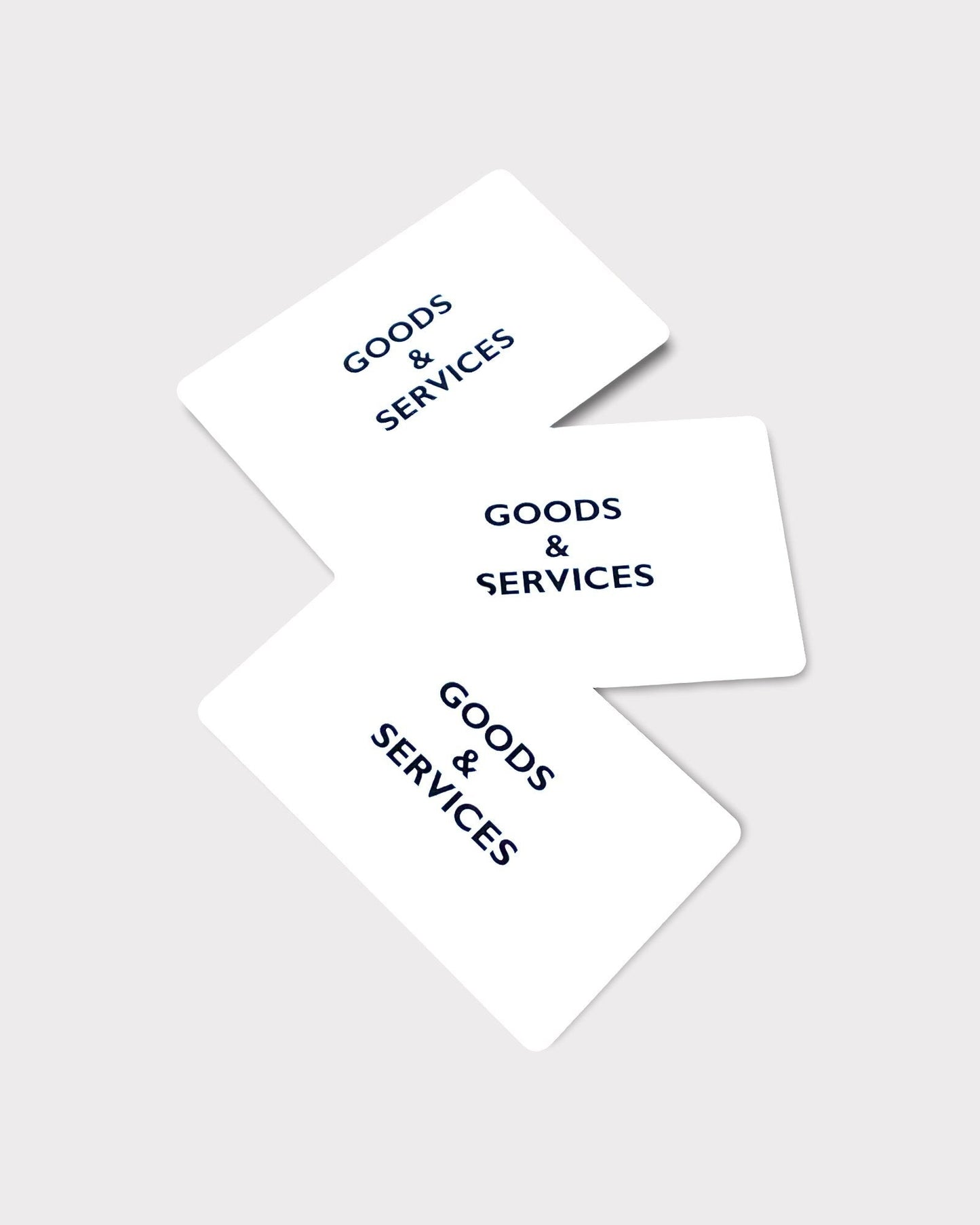 GOODS & SERVICES Physical Gift Card