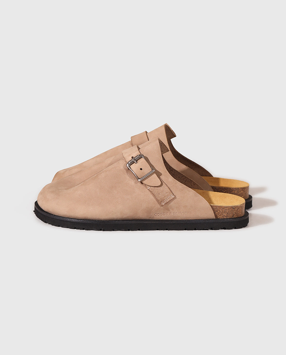Paper Bag Mule - Taupe