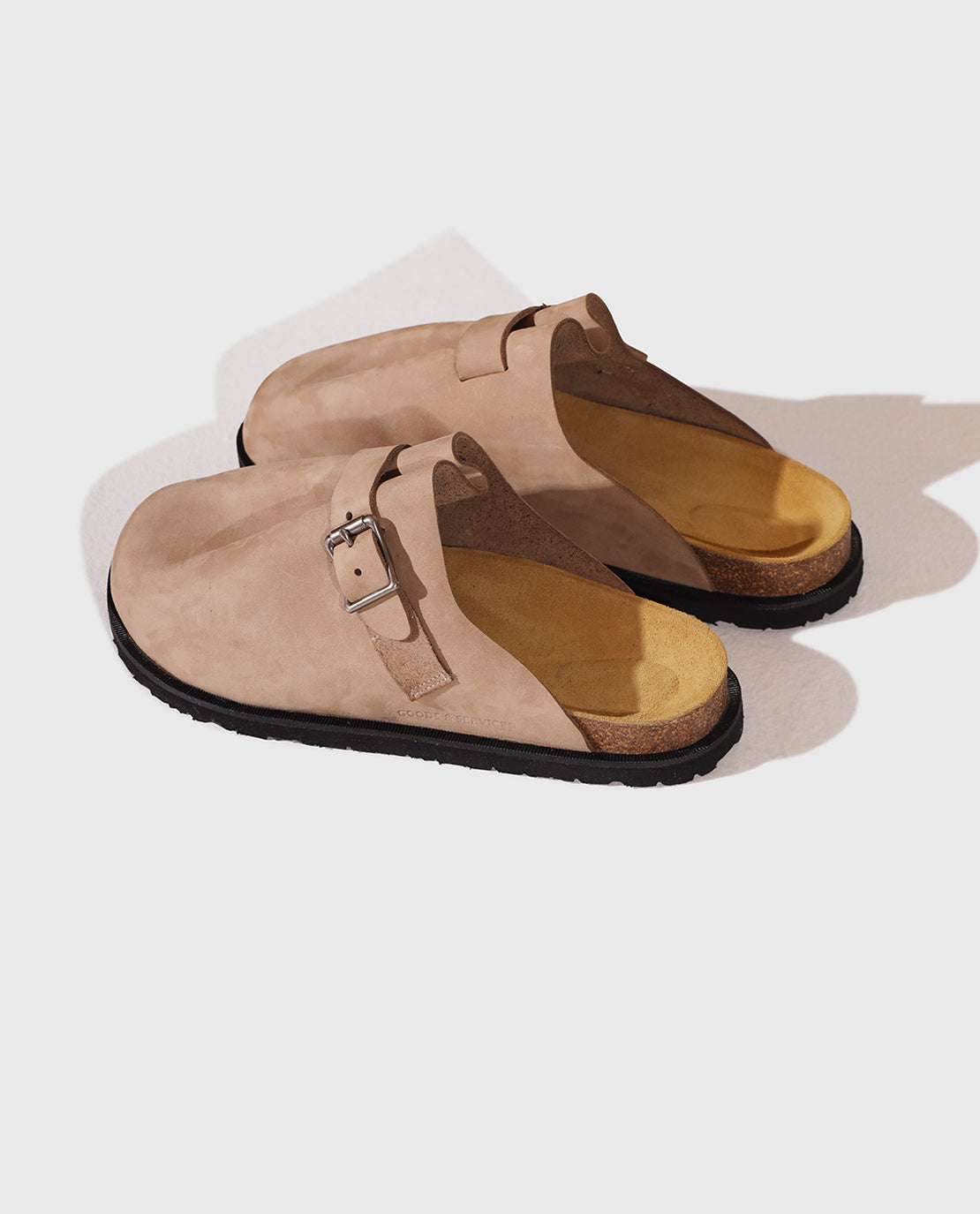 Paper Bag Mule - Taupe