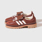 COMMISSIONS NOW OPEN: Custom Re-design Adidas Samba Brown