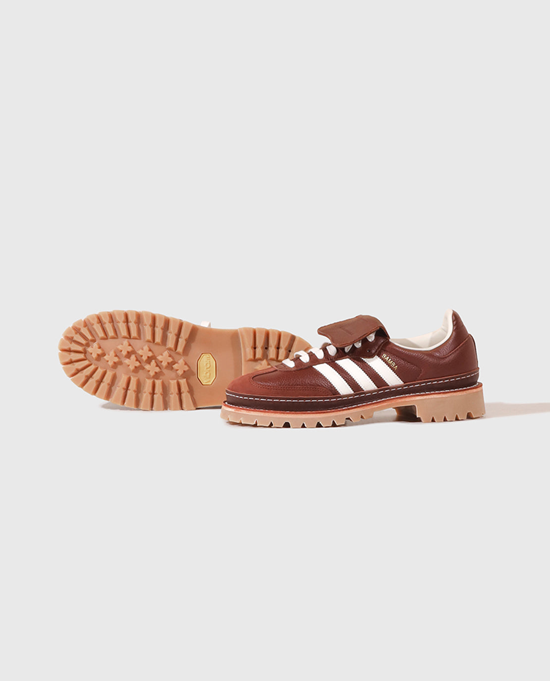 COMMISSIONS NOW OPEN: Custom Re-design Adidas Samba Brown