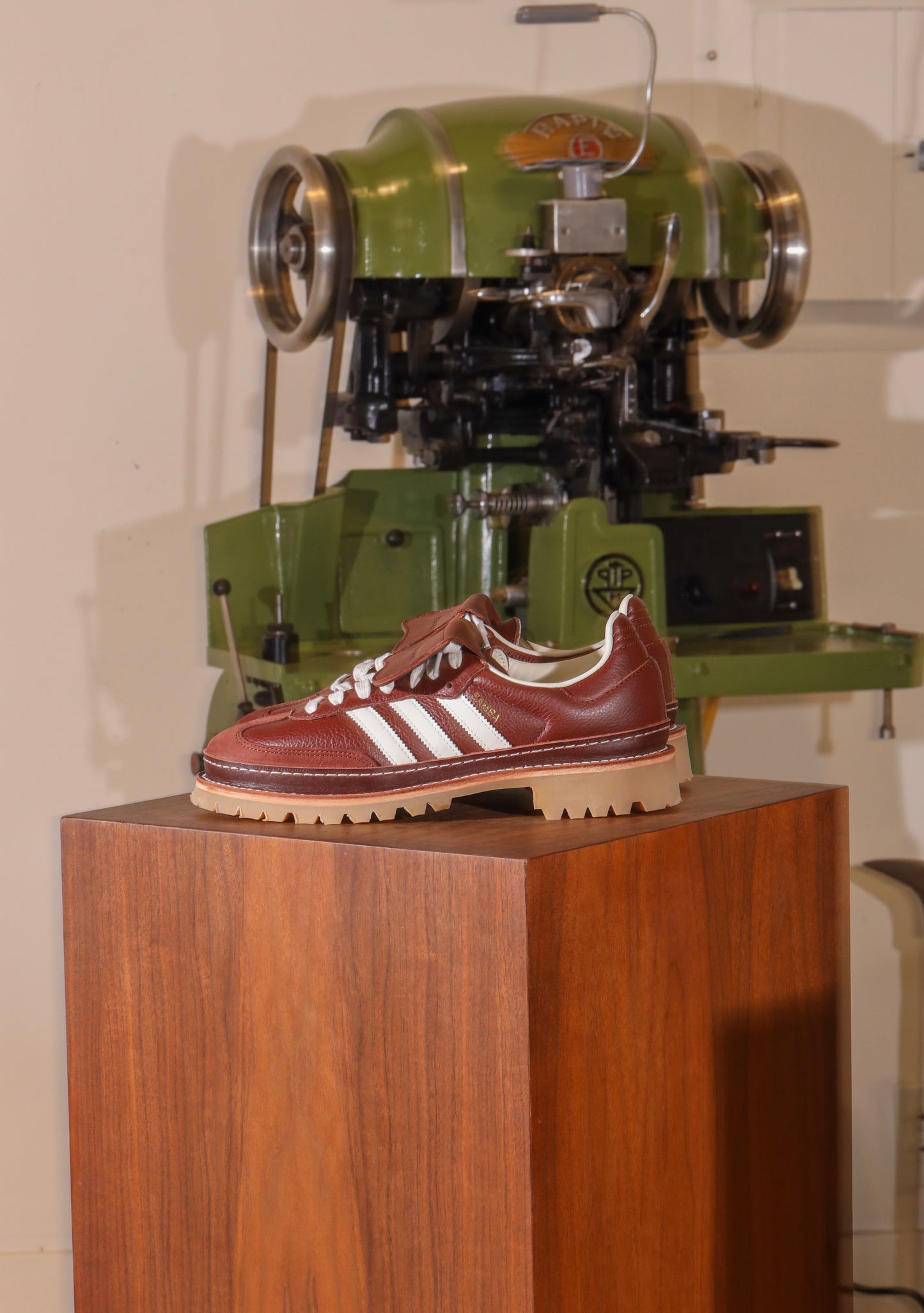 COMMISSIONS NOW OPEN: Custom Re-design Adidas Samba Brown