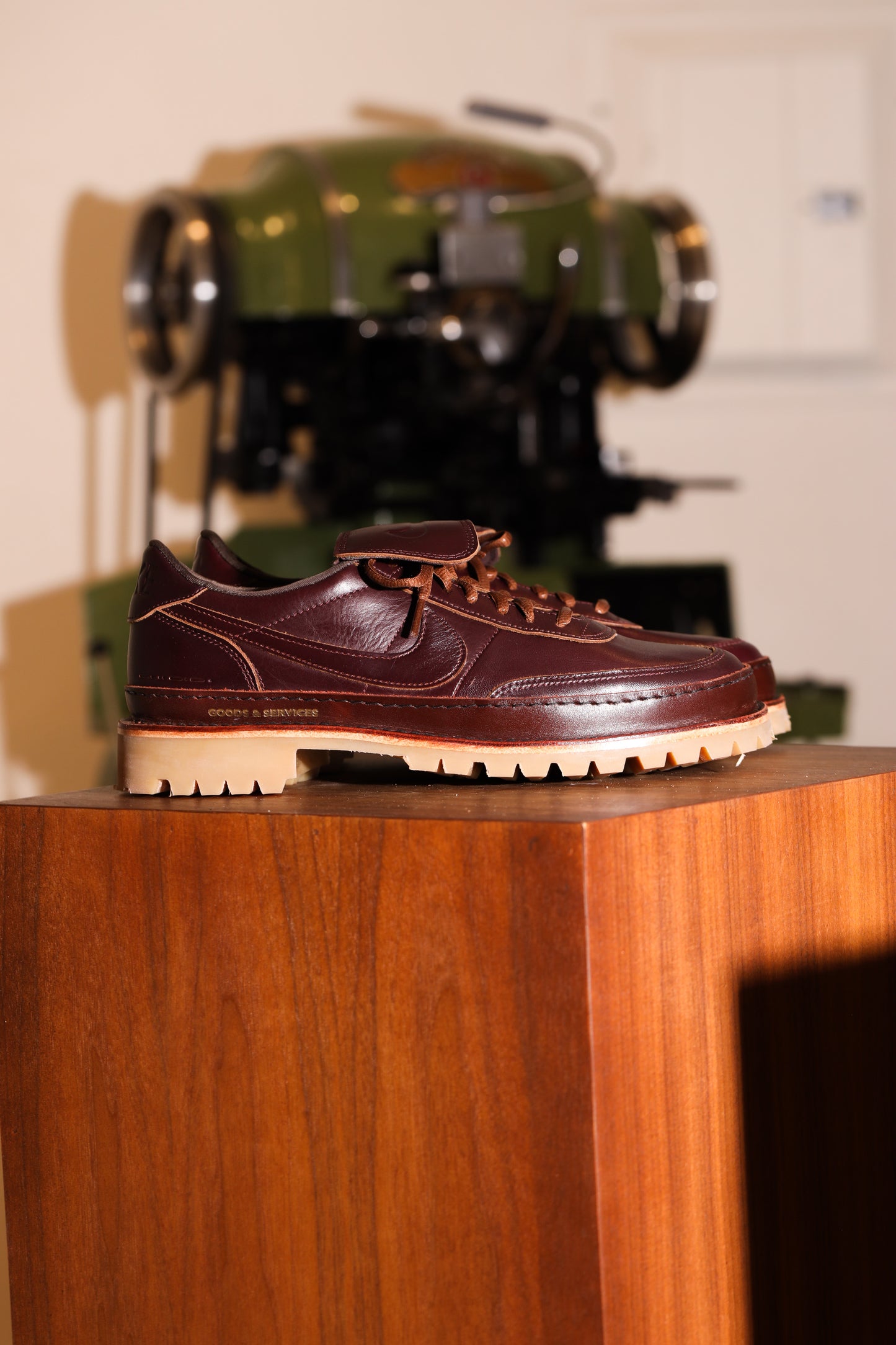 COMMISSIONS OPEN: Nike Killshot Redesign: Burgundy