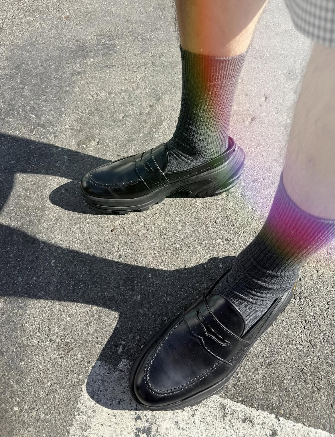 Goods & Services x Goodfight Business & Pleasure Custom Redesign NPS Penny Loafer