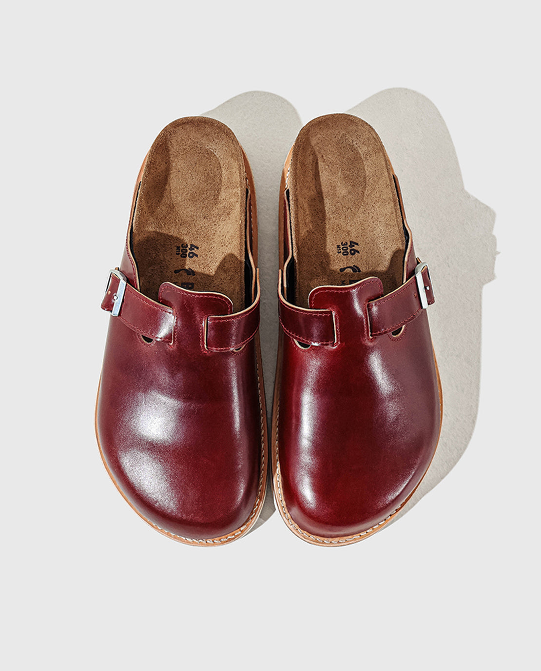 Handmade Shell Cordovan Good-Year Welted Mule