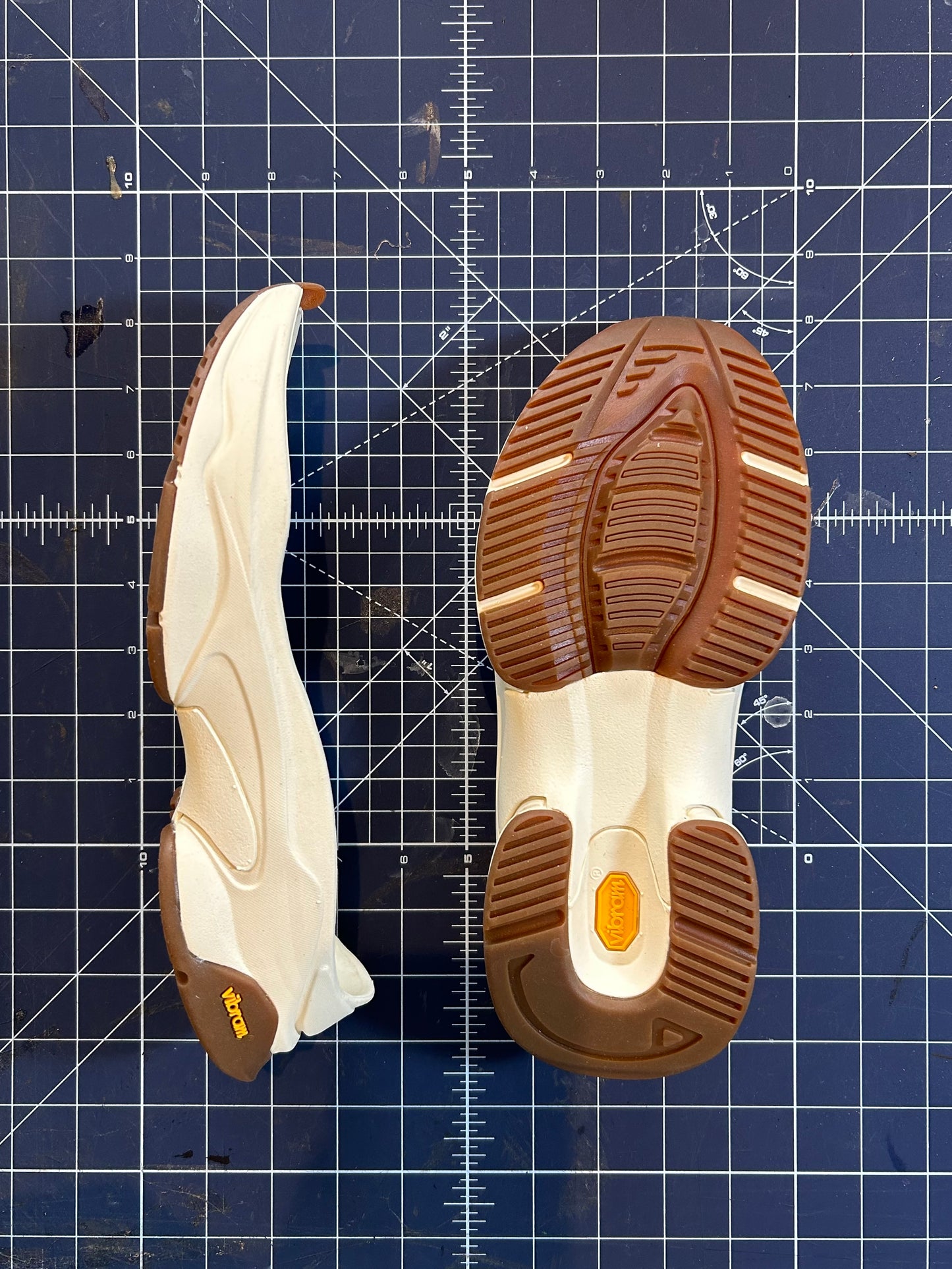 90's Runner Sole Size 5 (Men's) and Size 13 (Men's) - White/Tan