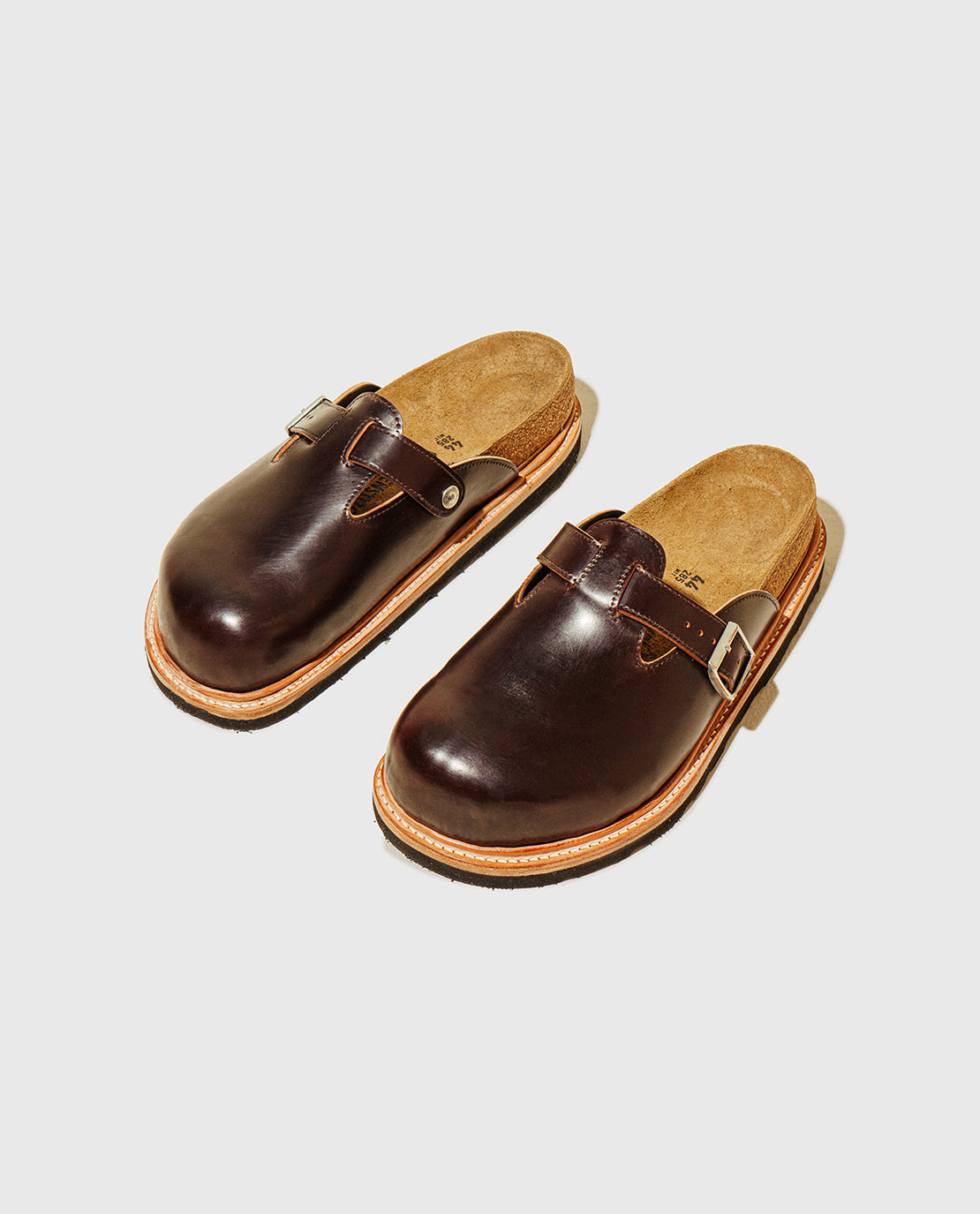 Handmade Shell Cordovan Good-Year Welted Birkenstock