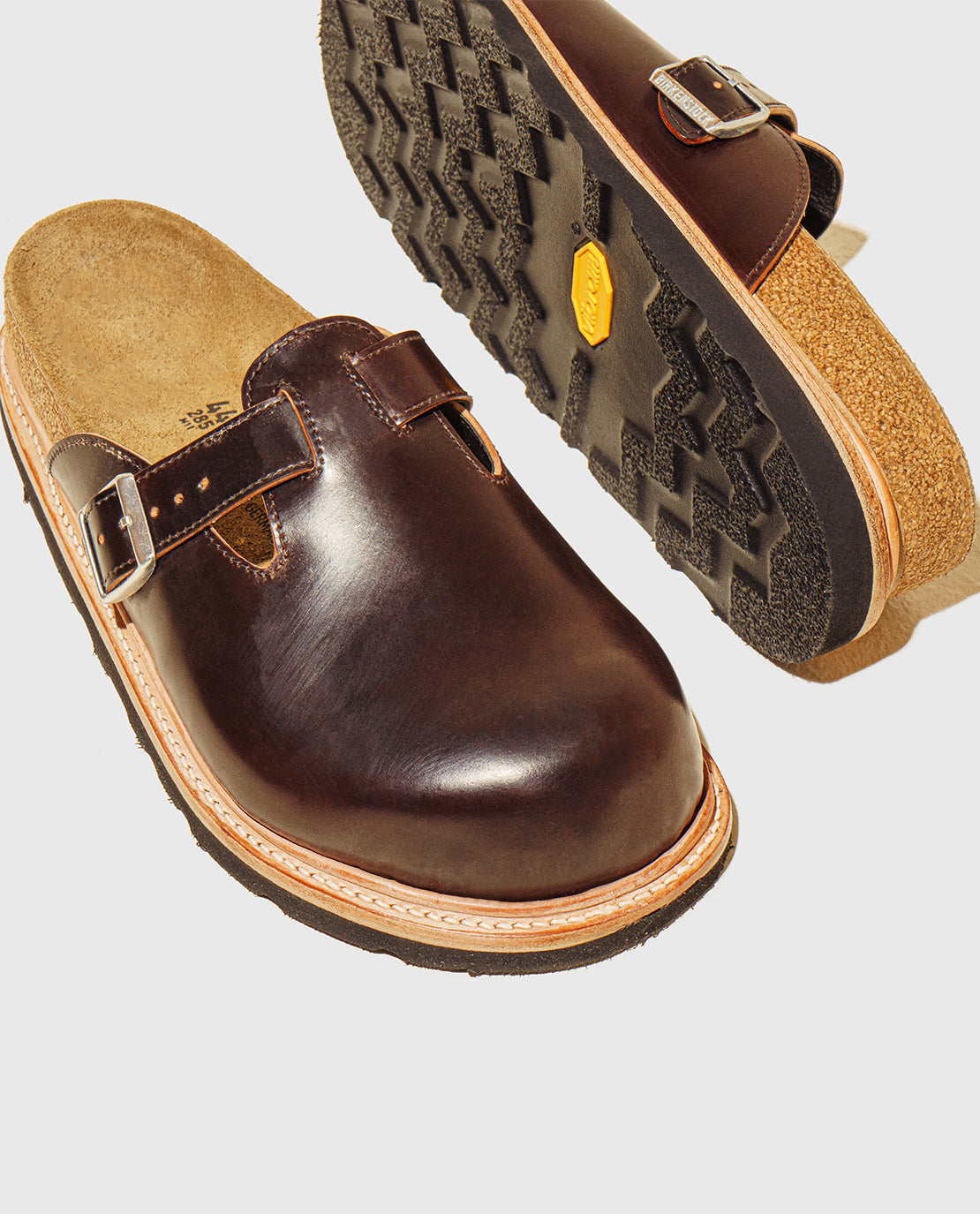 Handmade Shell Cordovan Good-Year Welted Birkenstock