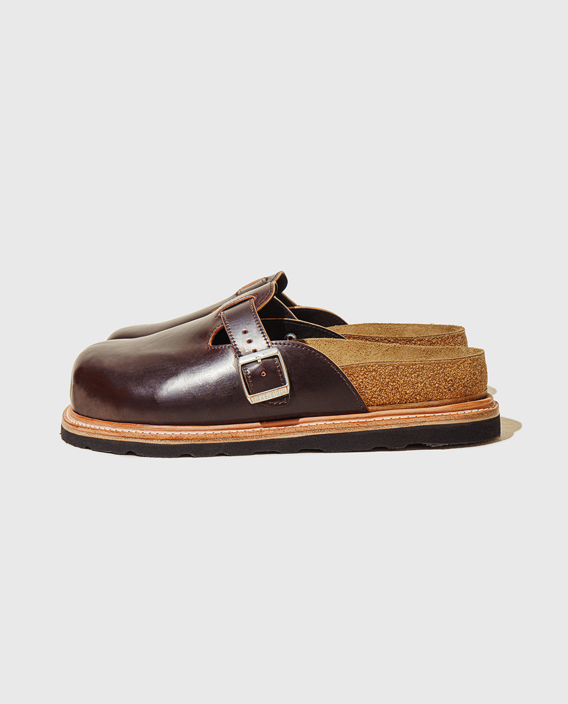 Handmade Shell Cordovan Good-Year Welted Birkenstock