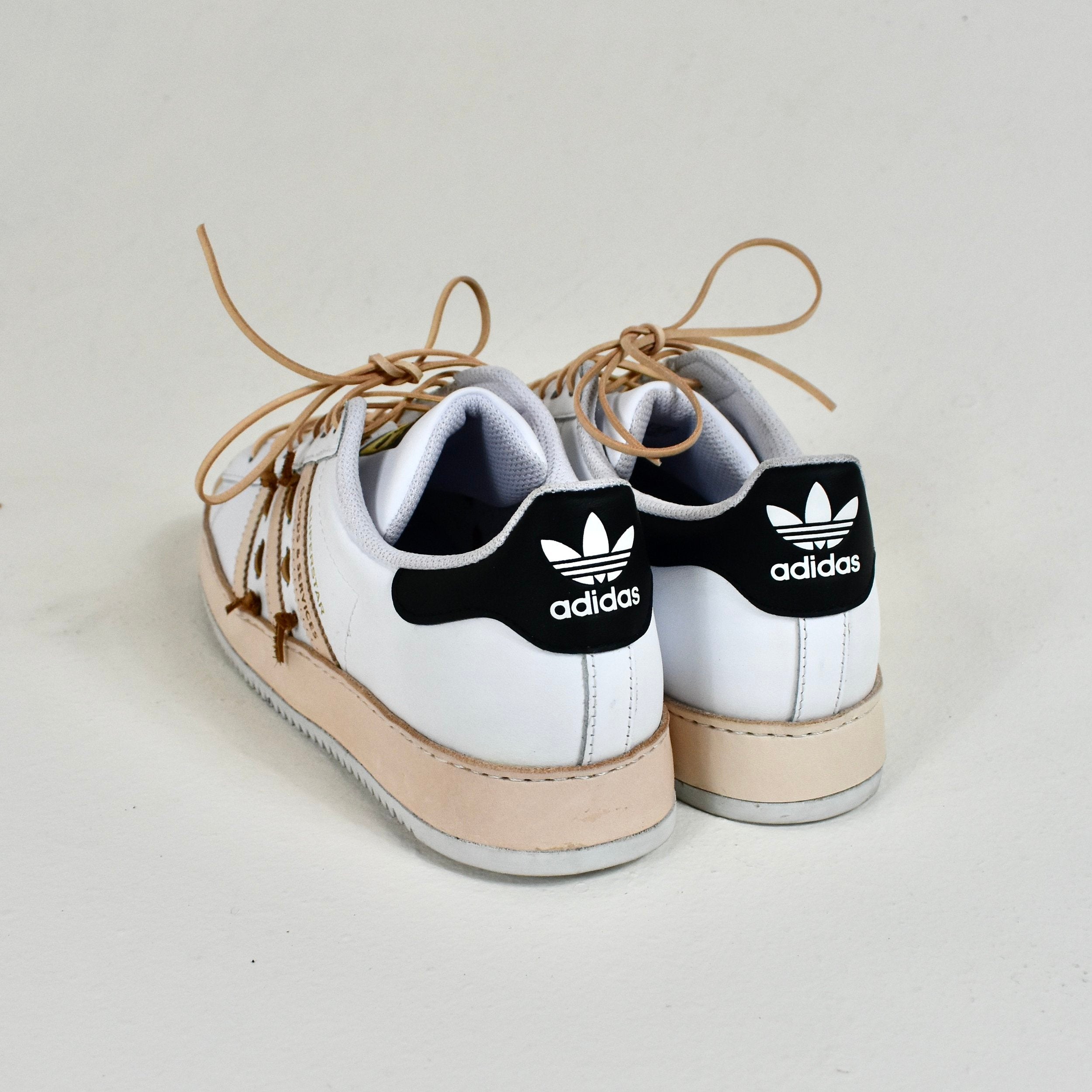 Adidas superstar 80s on sale leather