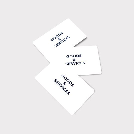 GOODS & SERVICES Physical Gift Card